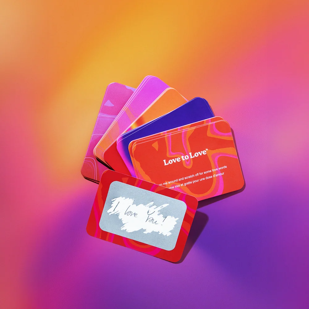 Glimmers Personalized Scratch-Off Message Game for Cards and Notes