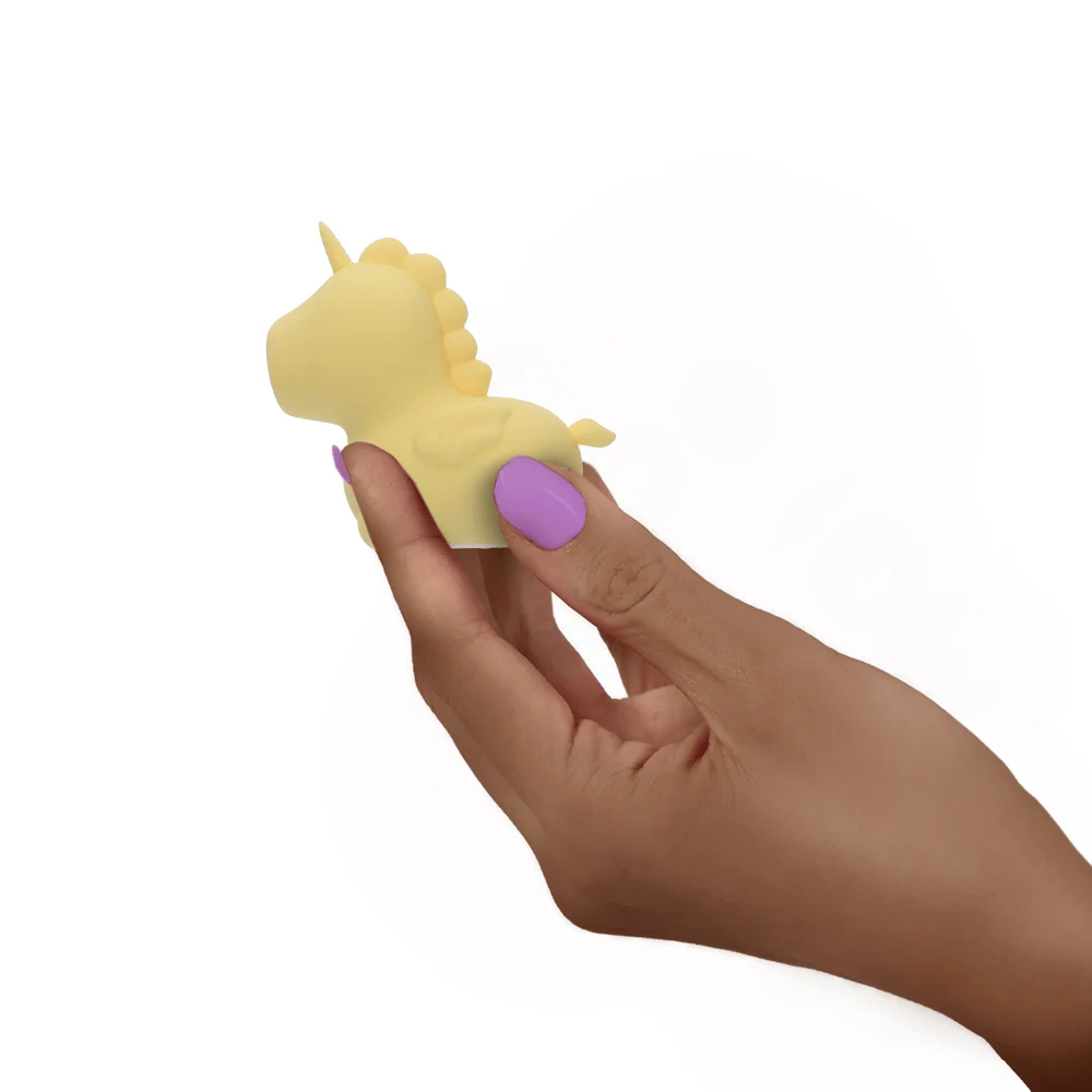 Unihorn Bean Blossom Silicone Vibrator with Dual Motor