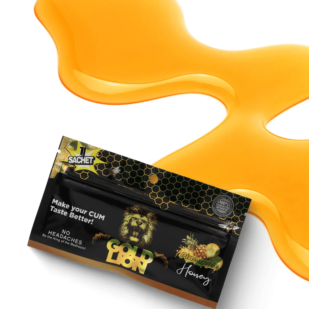 Gold Lion Pineapple Honey Single Packet Sexual Enhancement Supplement