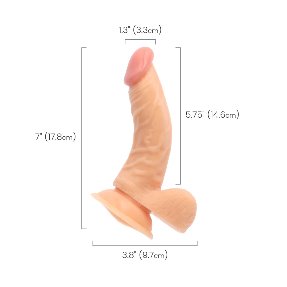 All American Whoppers Dong With Balls And Suction Cup