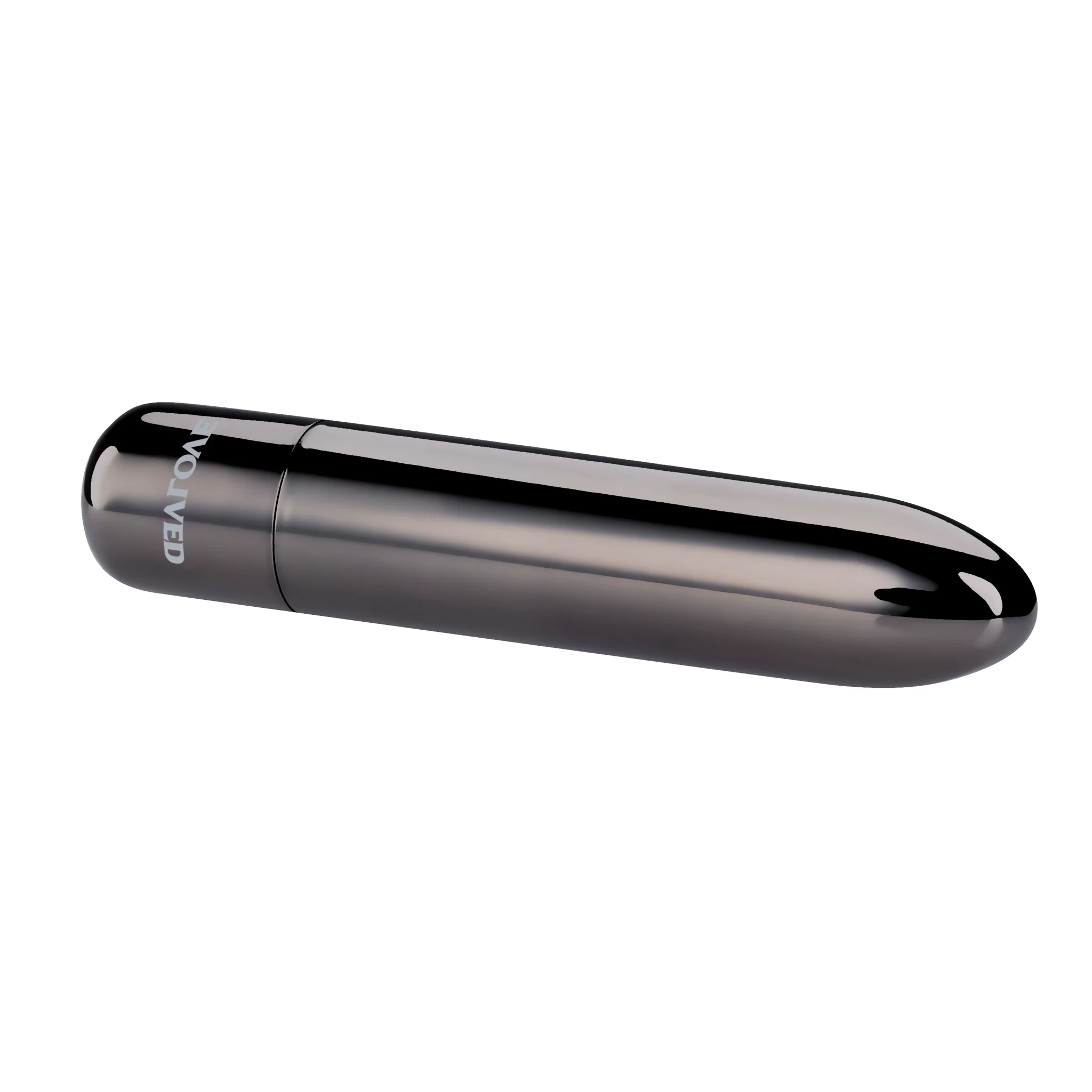 Evolved Real Simple Rechargeable Black Chrome Bullet
