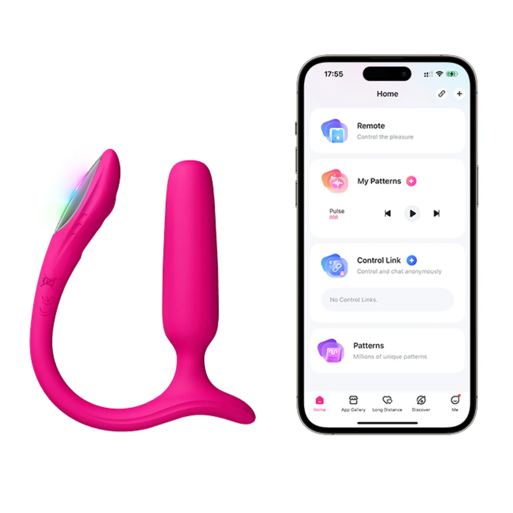 Lovense Lush Anal Small App-Controlled Butt Plug for Beginners