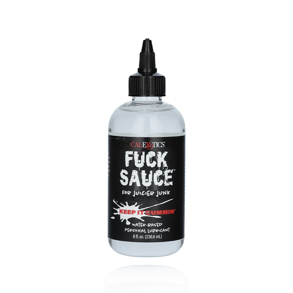 Fuck Sauce Water-Based Lubricant Premium Long-Lasting Formula 8oz