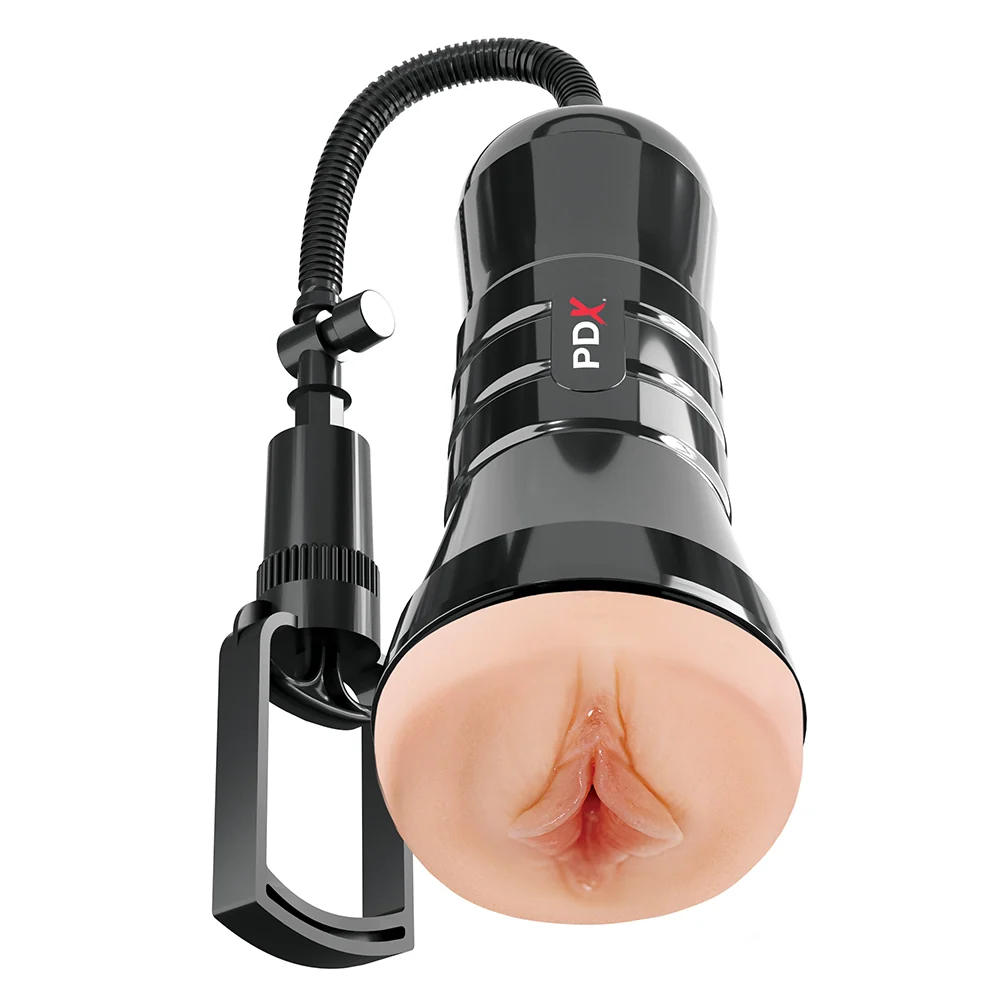 PDX Extreme Wet Pussies Super Sucker XXL Stroker
