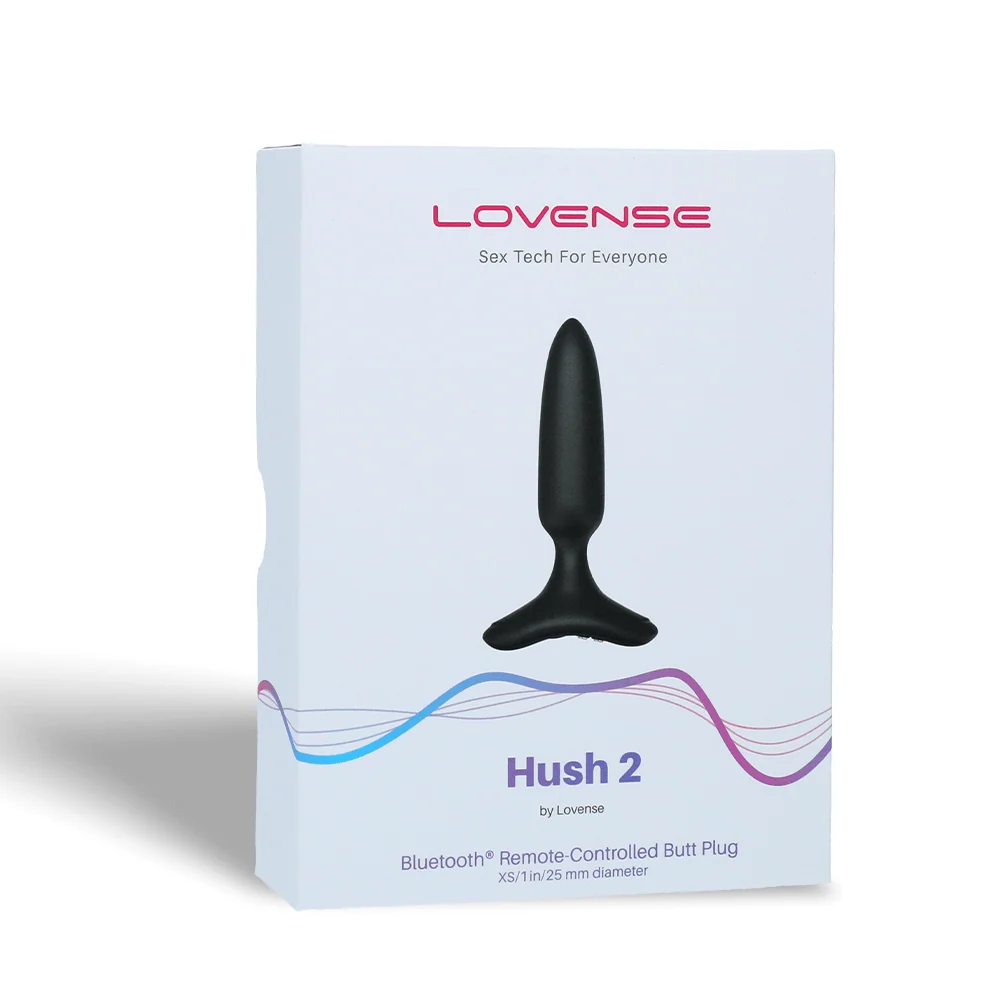 Lovense Hush 2 Bluetooth-Controlled Anal Plug