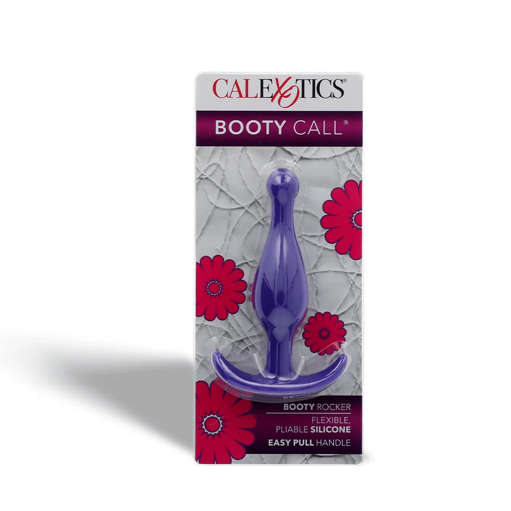 Booty Call Booty Rocker Silicone Prostate Stimulator with EZ Pull Handle