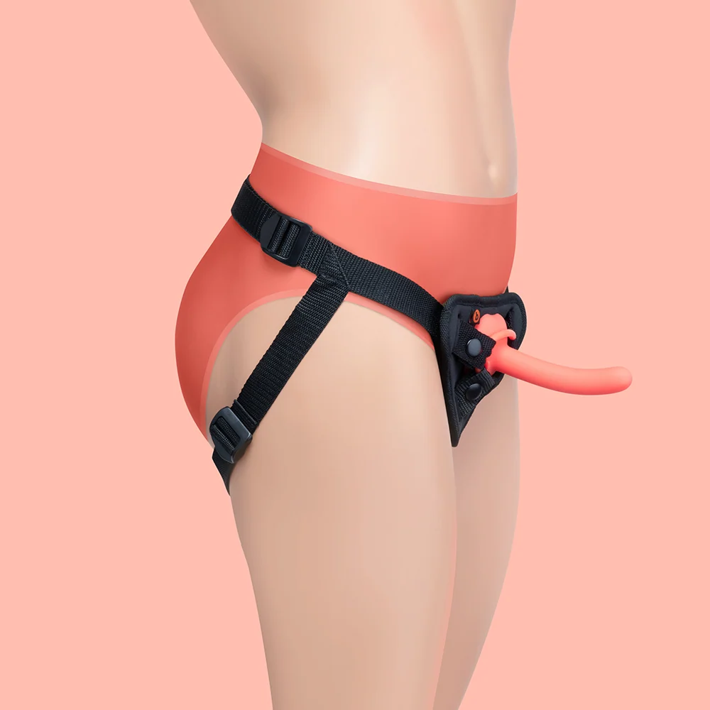 B-Vibe Beginners 穿戴式绑带套装（含 5-Inch 硅胶假阳具）