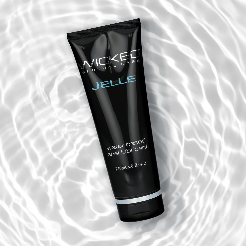 Wicked Sensual Jelle Water-Based Anal Lubricant for Extra Cushion and Glide