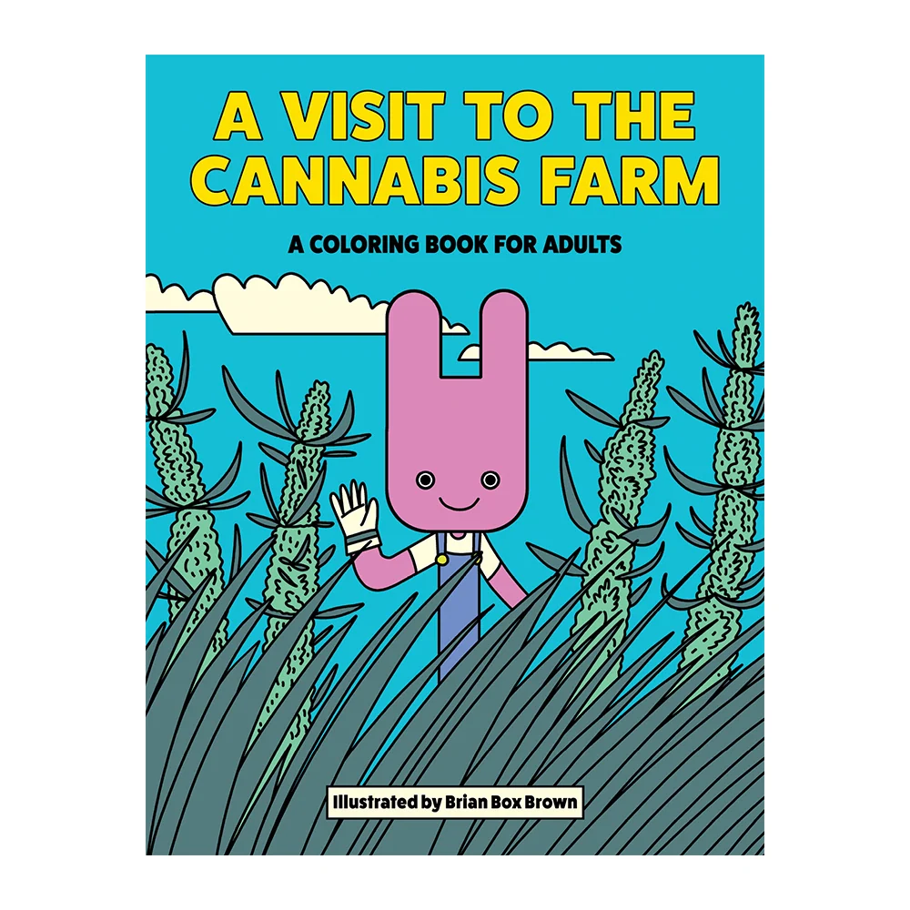 A Visit to the Cannabis Farm 成人涂色书，作者 Brian Box Brown