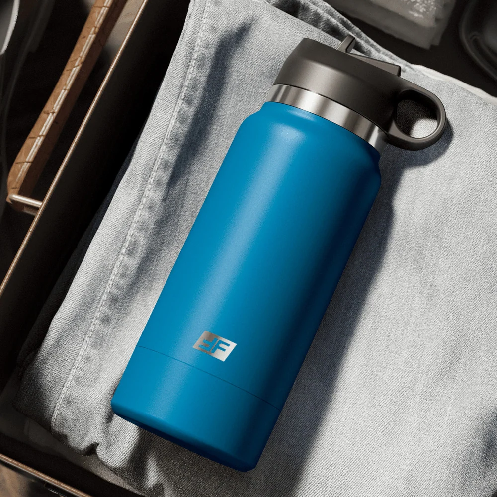 PDX Plus Fuck Flask Discreet Water Bottle Stroker with Fanta Flesh