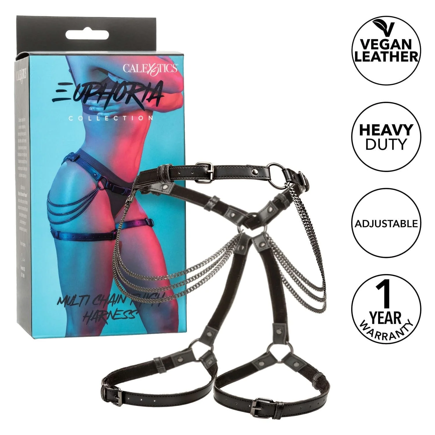 Euphoria Collection Multi Chain Plus Size Thigh Harness