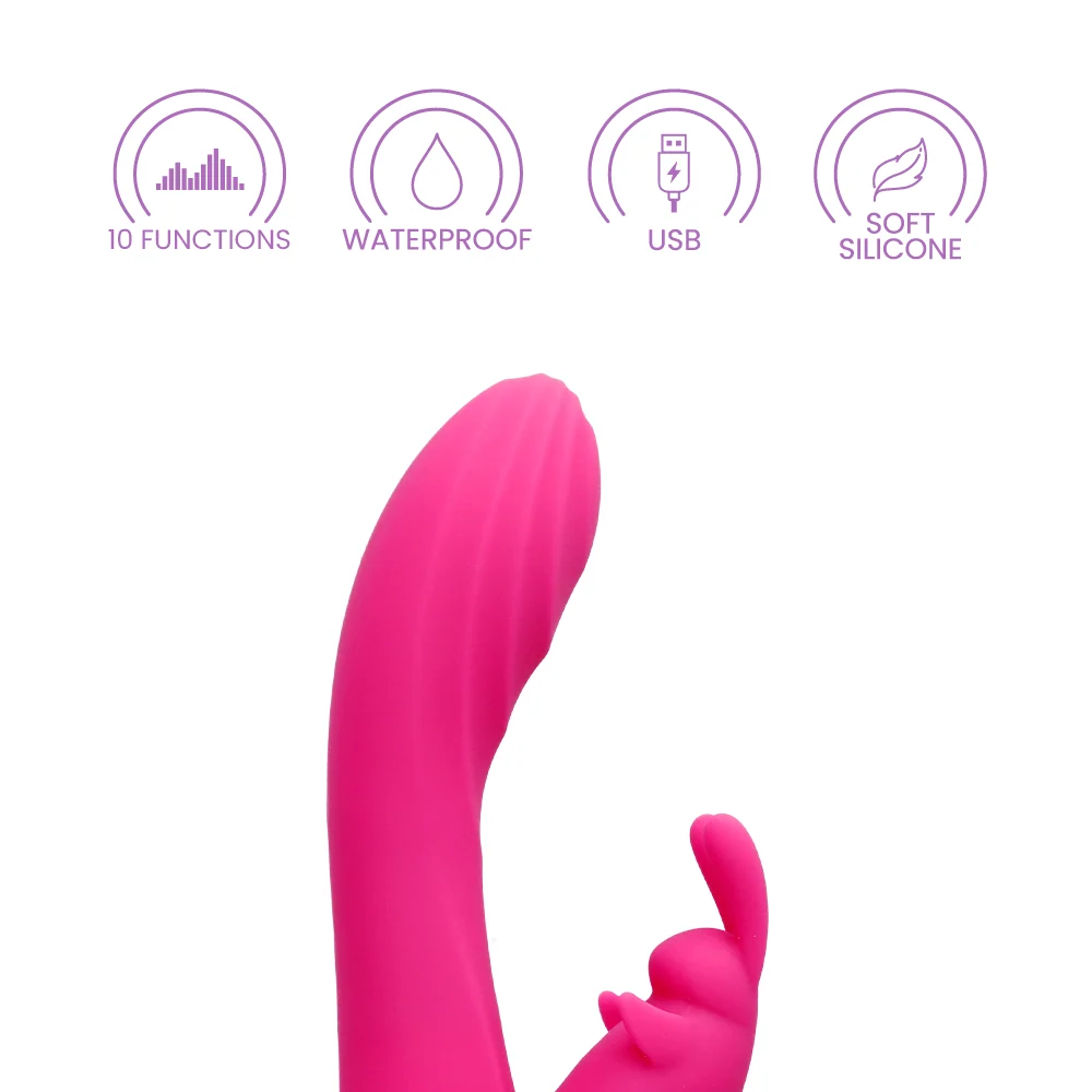 Intimately GG Rabbit Vibe With Dual Motors and 10 Patterns