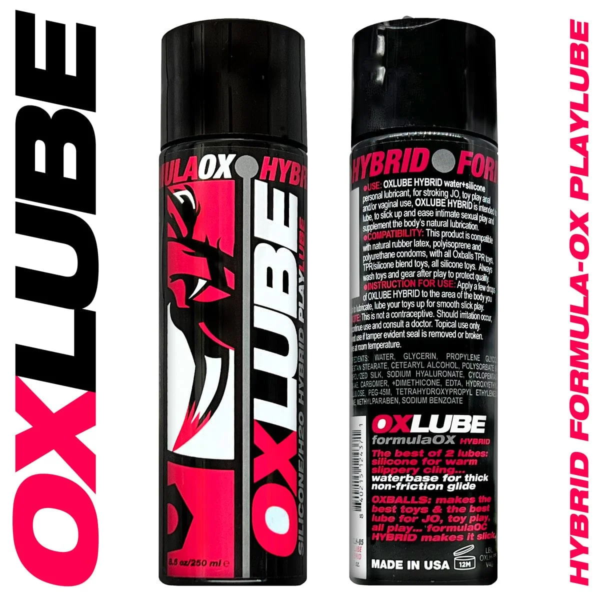 OXLube Liquisilk 水基润滑液