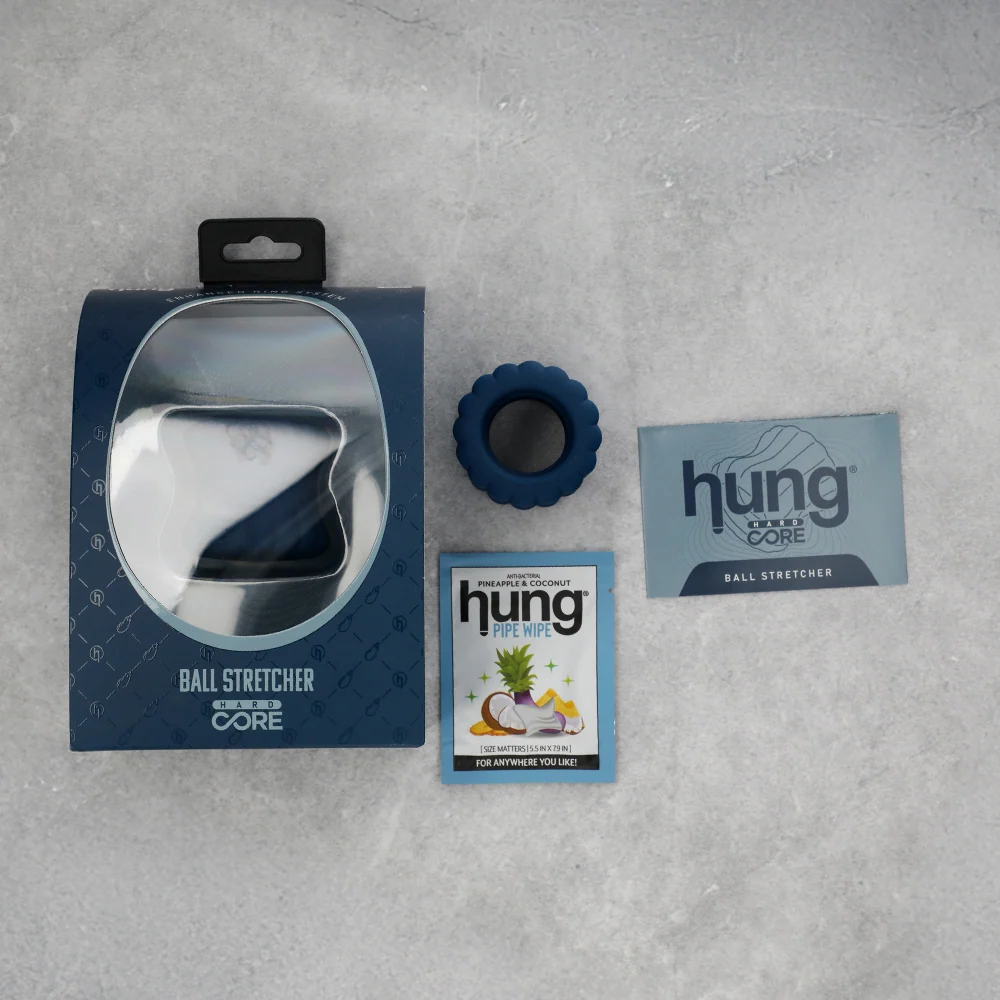 Hung Ball Stretcher in Liquid Silicone — 1.75 Inch Stretch