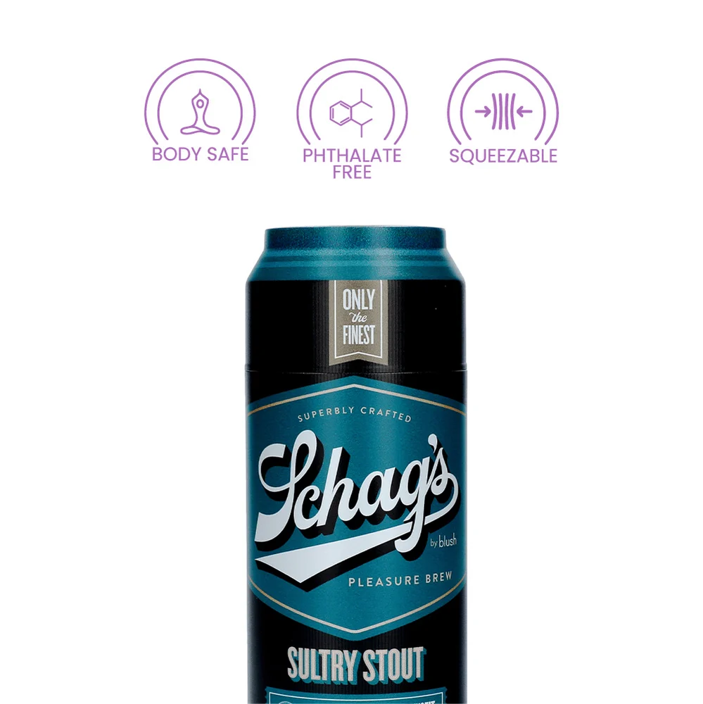 Schag's Sultry Stout Frosted Self-Lubricating Stroker