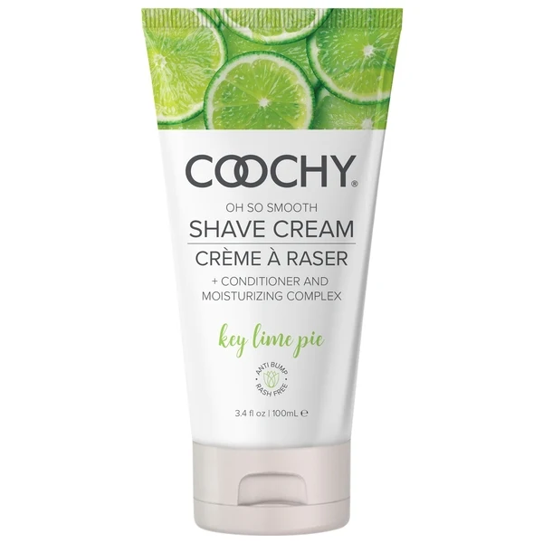 Coochy Shave Cream Key Lime Pie Scent for Bikini, Underarms and Legs