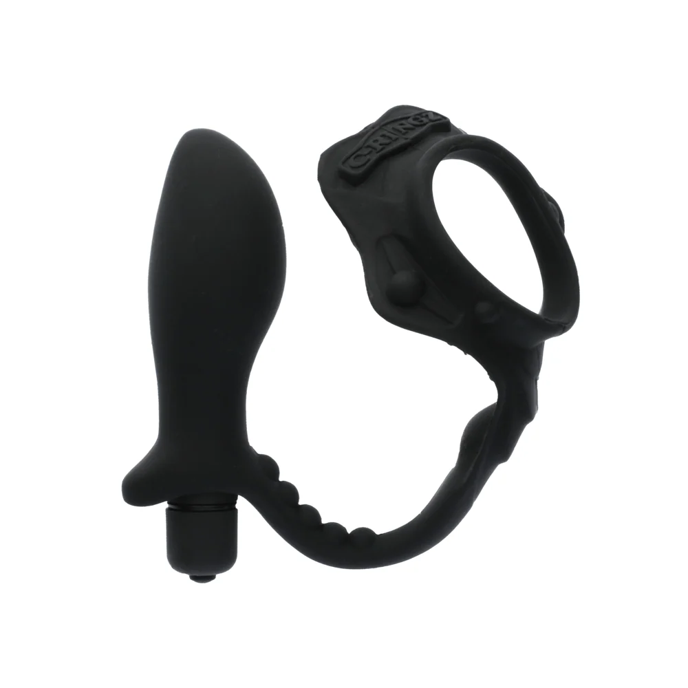 Fantasy C-Ringz Rock Hard Ass-Gasm Dual Action Cock Ring and Plug