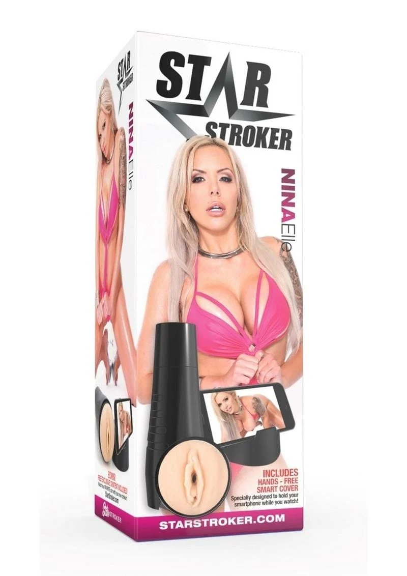 Nina Elle Pussy Stroker with Hard Case from Star Strokers