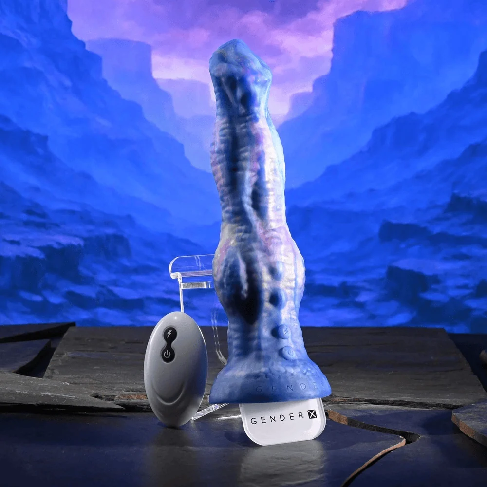 Gender X Wildest Dreams Remote-Control Thrusting Dildo with Bumpy Texture
