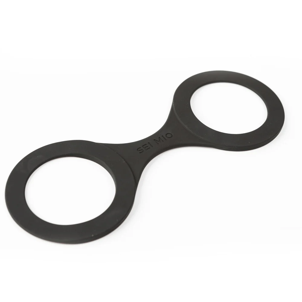 Sei Mio Handi-Cuffs Large Silicone Restraint Cuffs for Bigger Wrists
