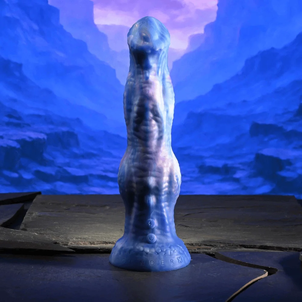 Gender X Wildest Dreams Remote-Control Thrusting Dildo with Bumpy Texture