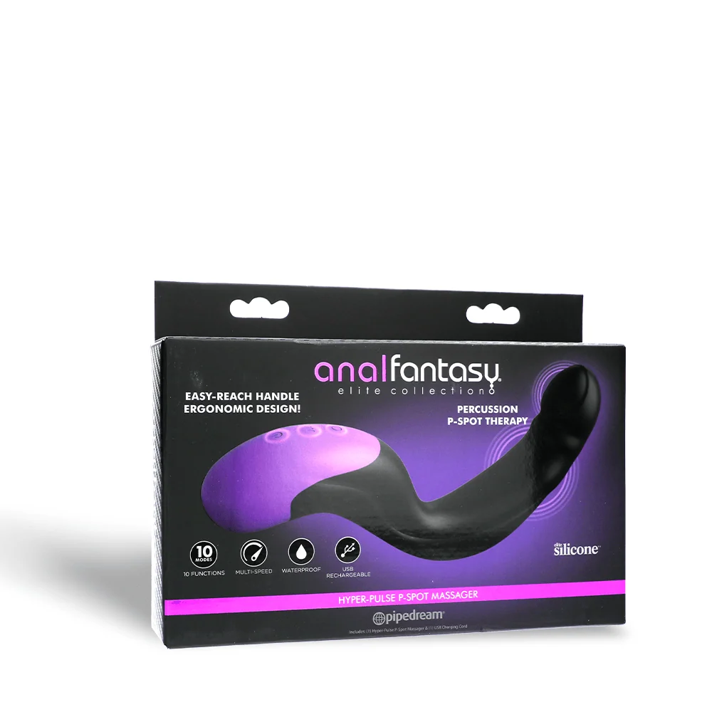 Anal Fantasy Elite Hyper-Pulse P-Spot Massager USB Rechargeable Wand