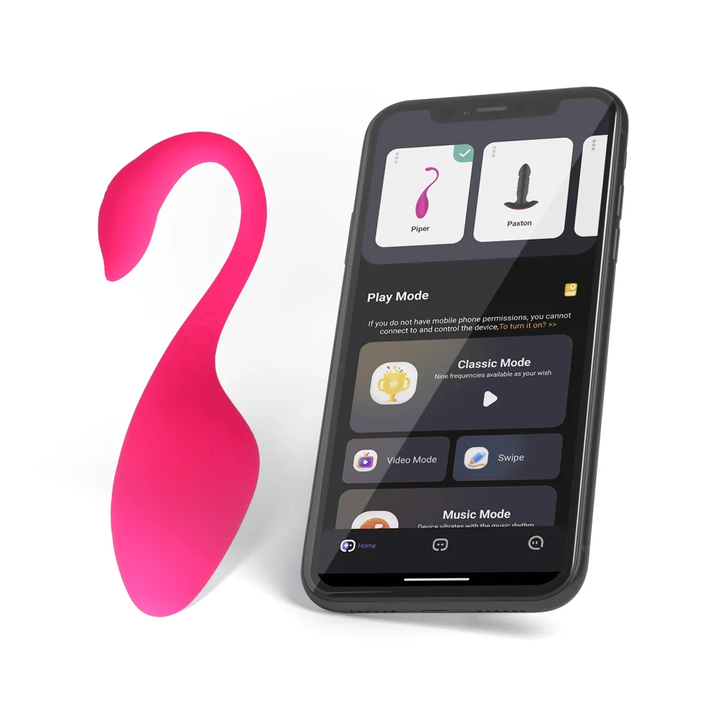 LINK Piper G-Spot Vibe with 12 Modes and Full App Control