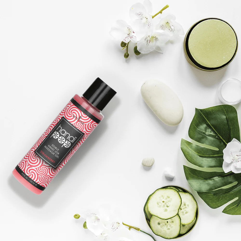 HandiPop Water-Based Edible Handjob Massage Gel