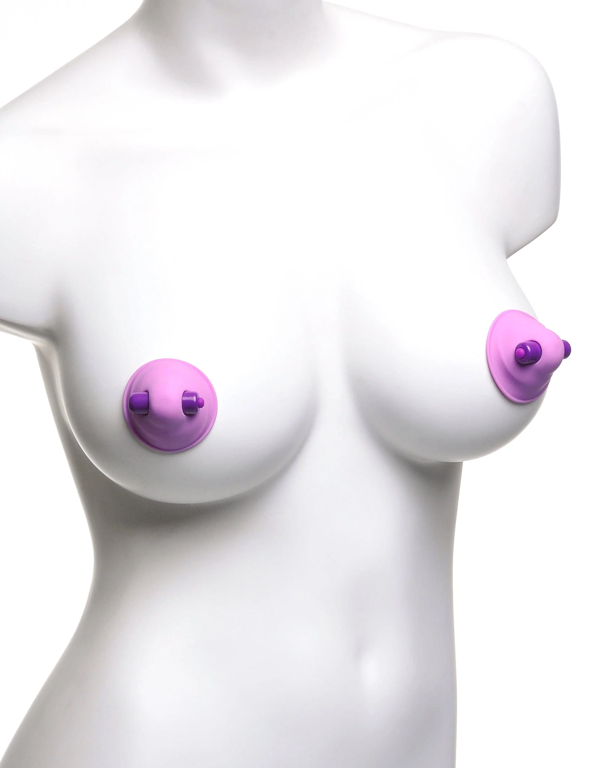 Fantasy For Her Vibrating Nipple Suck-Hers Silicone Set