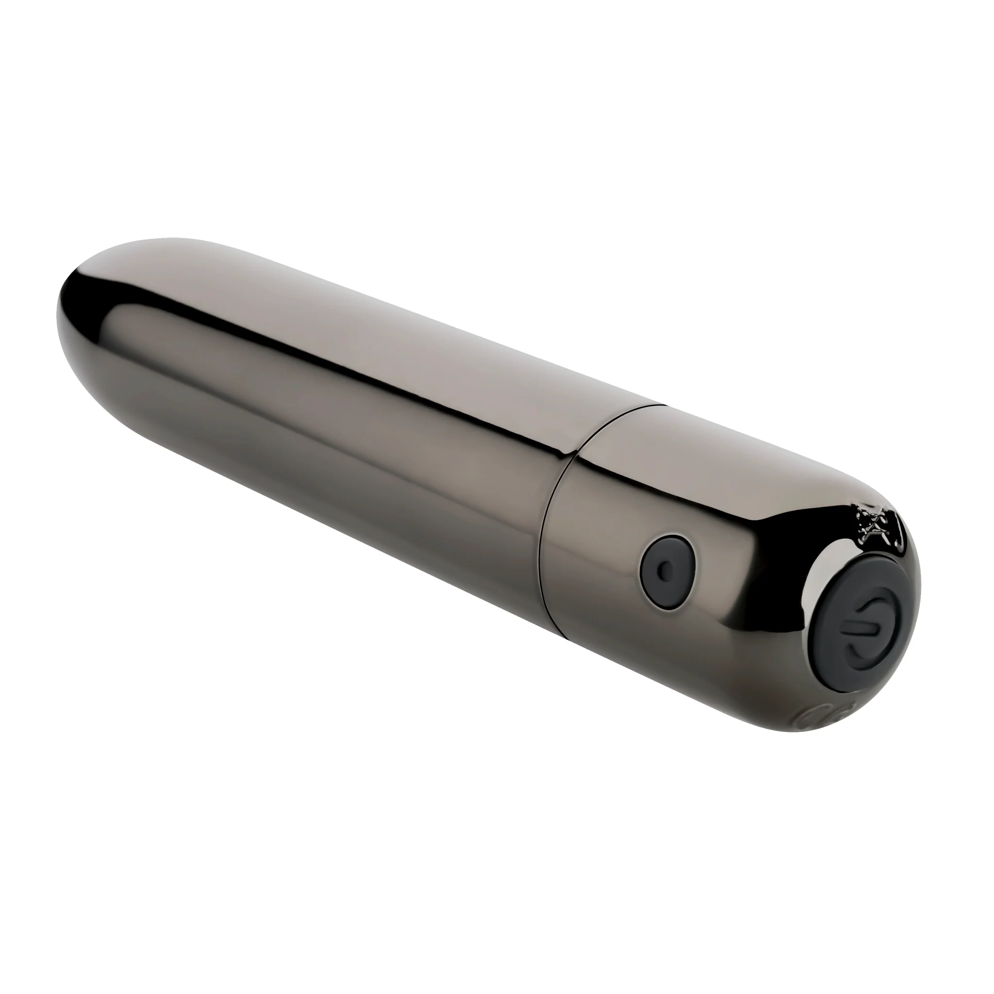 Evolved Real Simple Rechargeable Black Chrome Bullet