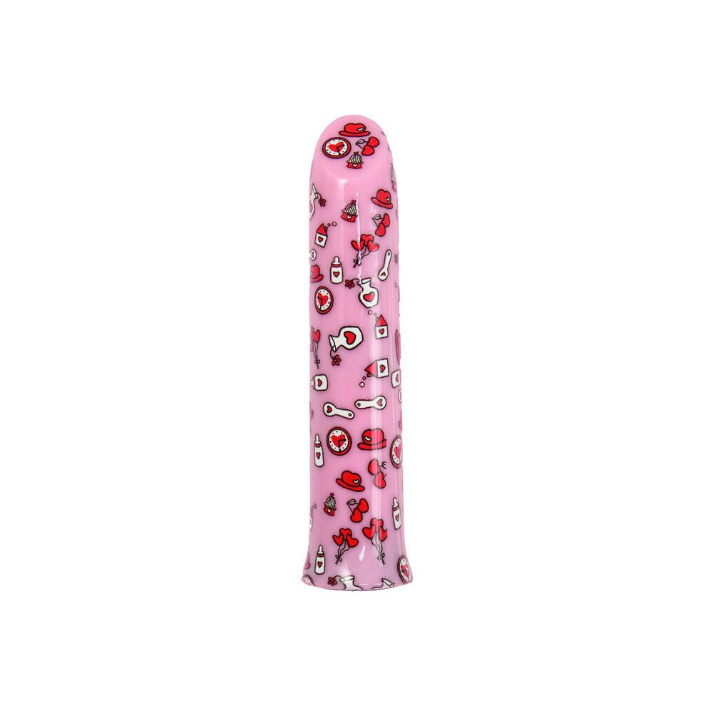 Nasstoys Mini's Passion Bullet Vibrator with Heart Prints