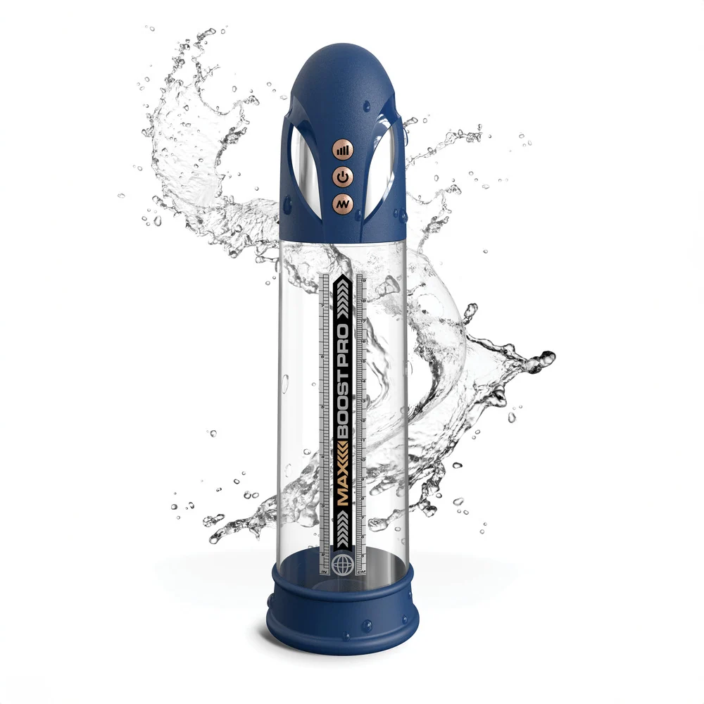 Pump Worx Max Boost Pro Waterproof Rechargeable Power Penis Pump