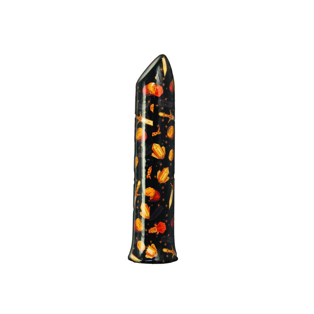 Nasstoys Mini's Mystic Bullet Vibrator in Black with Gems