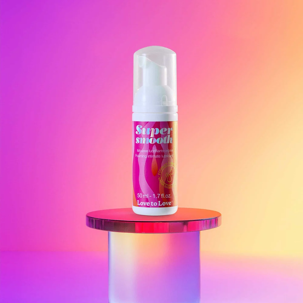Super Smooth Lubricant Foam for Solo or Couples Play