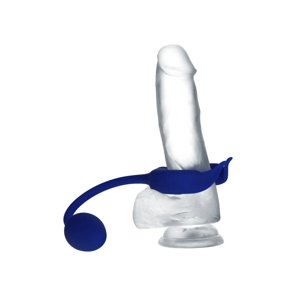 Admiral Plug and Play Weighted Silicone Cock Ring with 10 Vibration Functions