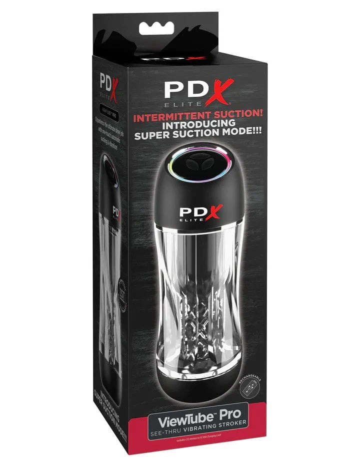 PDX Elite ViewTube Pro Ultra-Soft Silicone Stroker
