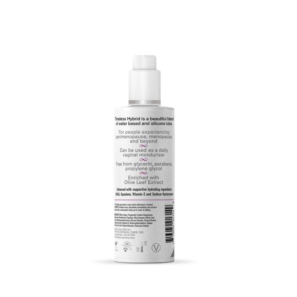 Simply Timeless Hybrid 4oz Personal Lubricant for Menopause Comfort