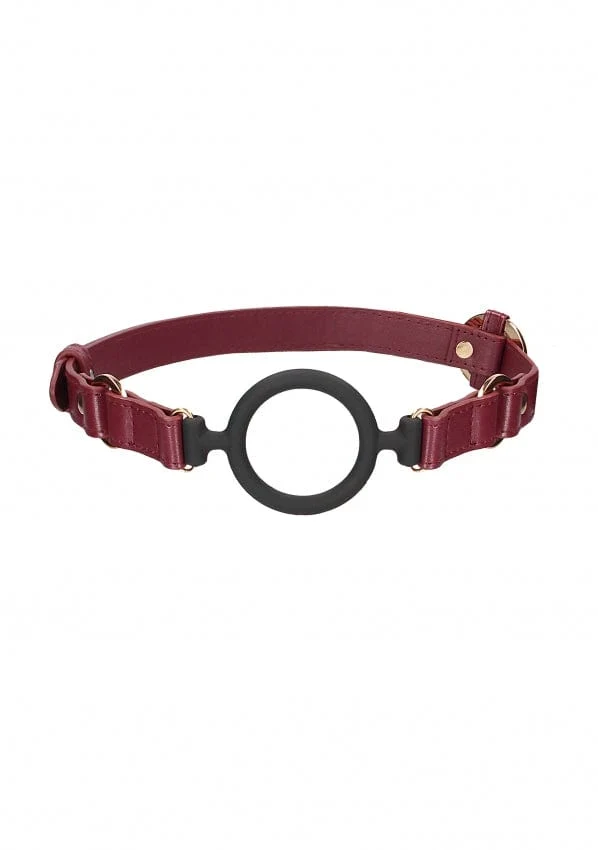 OUCH! Halo Silicone Ring Gag with Adjustable Headband