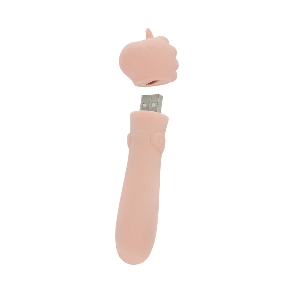 Unihorn Heart Throb USB Bullet Vibrator with 10 Speed Settings