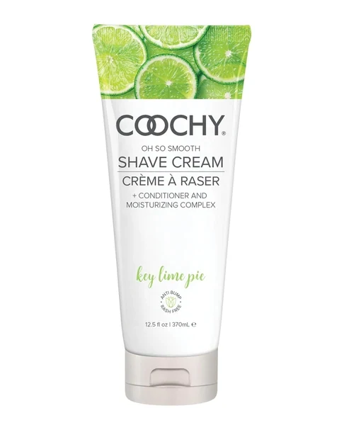 Coochy Shave Cream Key Lime Pie Scent for Bikini, Underarms and Legs