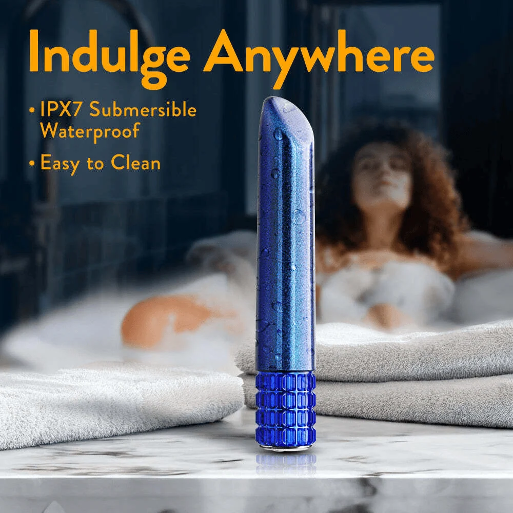 Blush Oh My Gem Mystery Sapphire Bullet Vibrator with 10 Vibration Modes