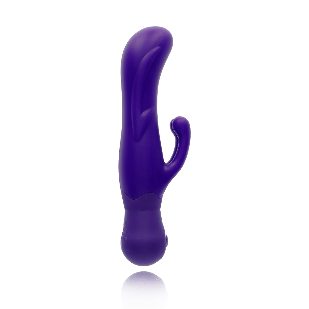 Enchanted Double Dancer Purple Silicone Dual Stimulation Massager