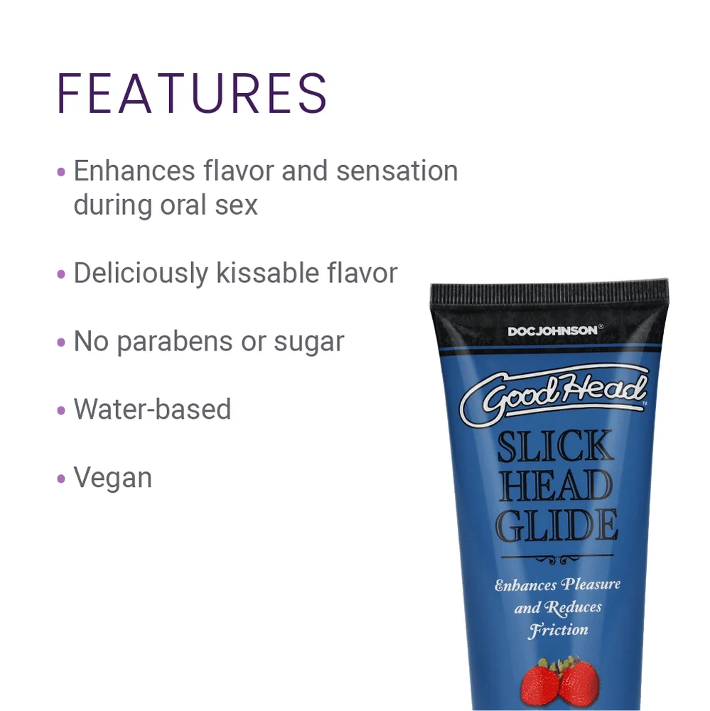 GoodHead Slick Head Glide Mint-Flavored Water-Based Lubricant