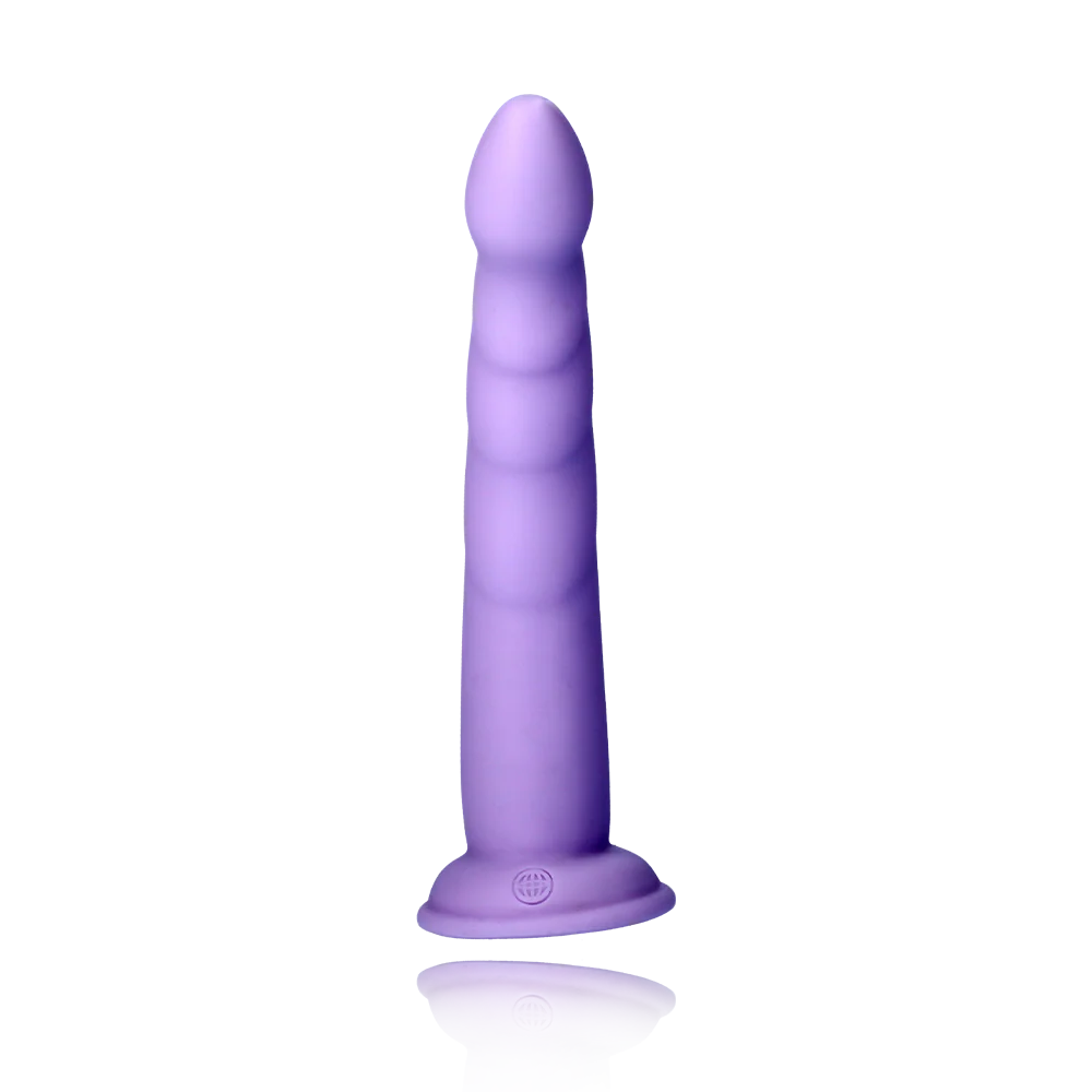 Dillio Platinum Slim Seven Silicone Dildo with Suction Cup