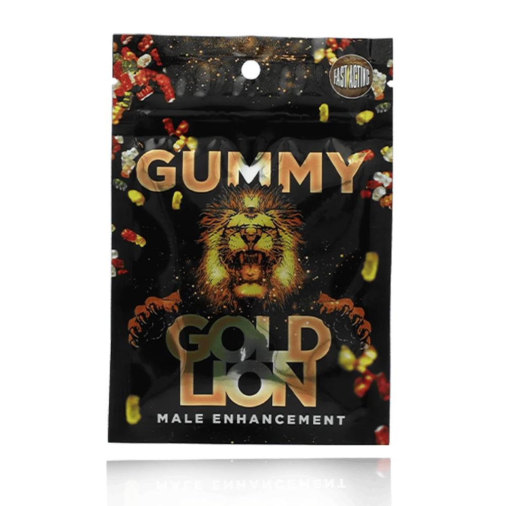Gold Lion Gummies Fast Acting Enhancement for Size and Stamina