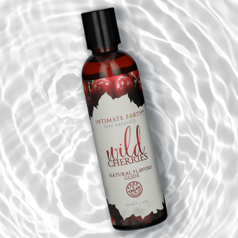 Intimate Earth Flavored Lubricant with Ripe Peach Taste