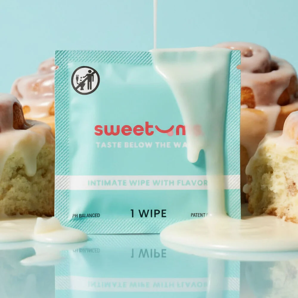 Sweetums Personal Flavored Intimate Wipes