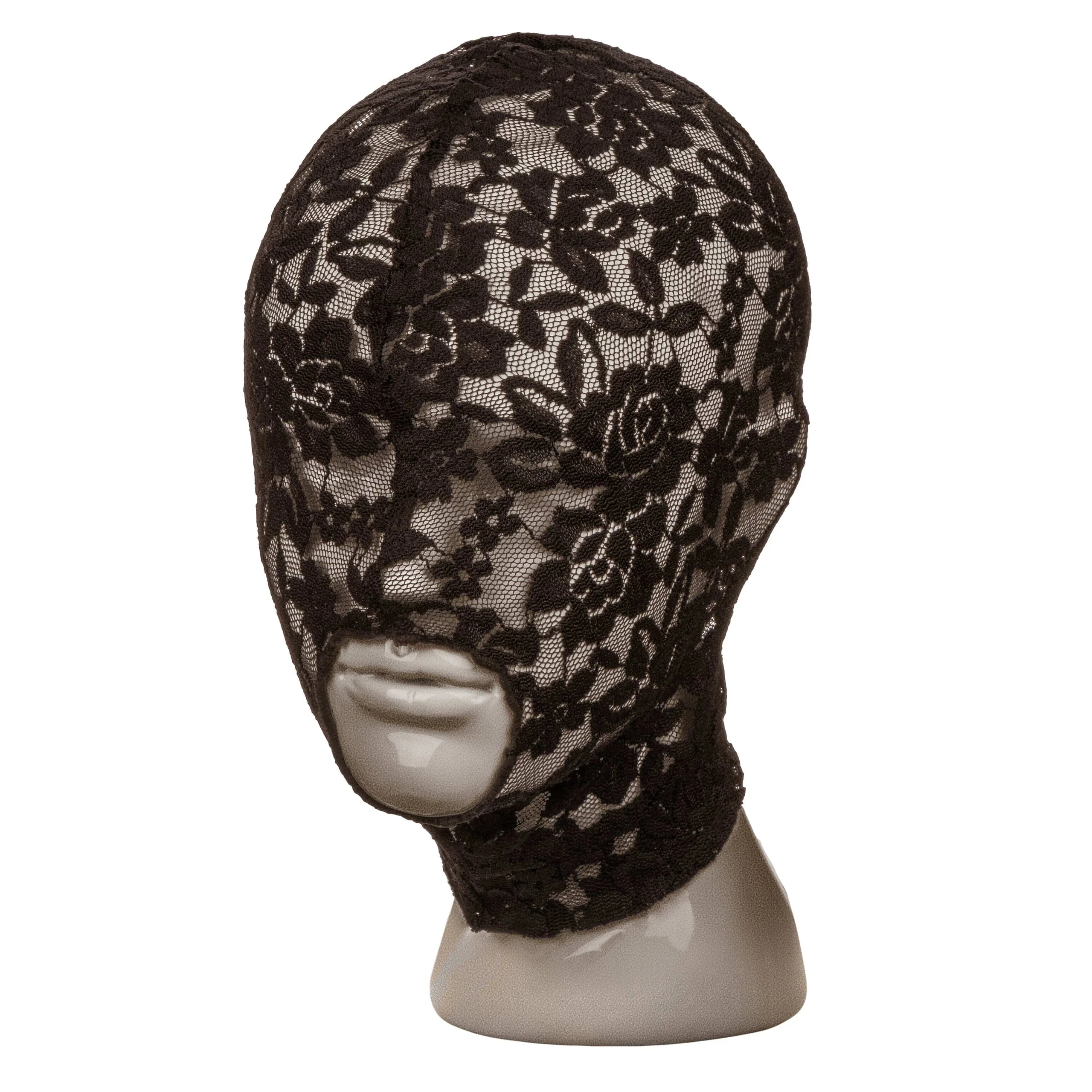 Scandal Lace Hood for Sensory Deprivation Bondage Play