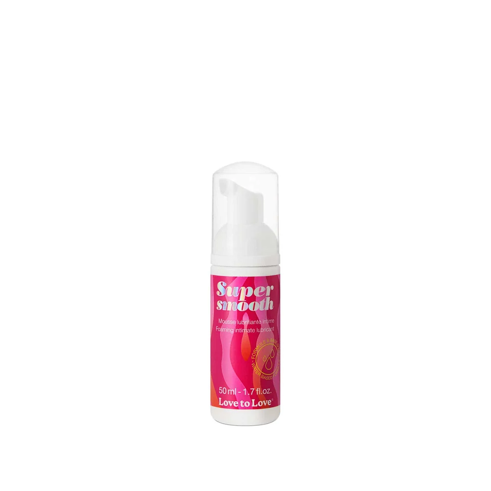 Super Smooth Lubricant Foam for Solo or Couples Play