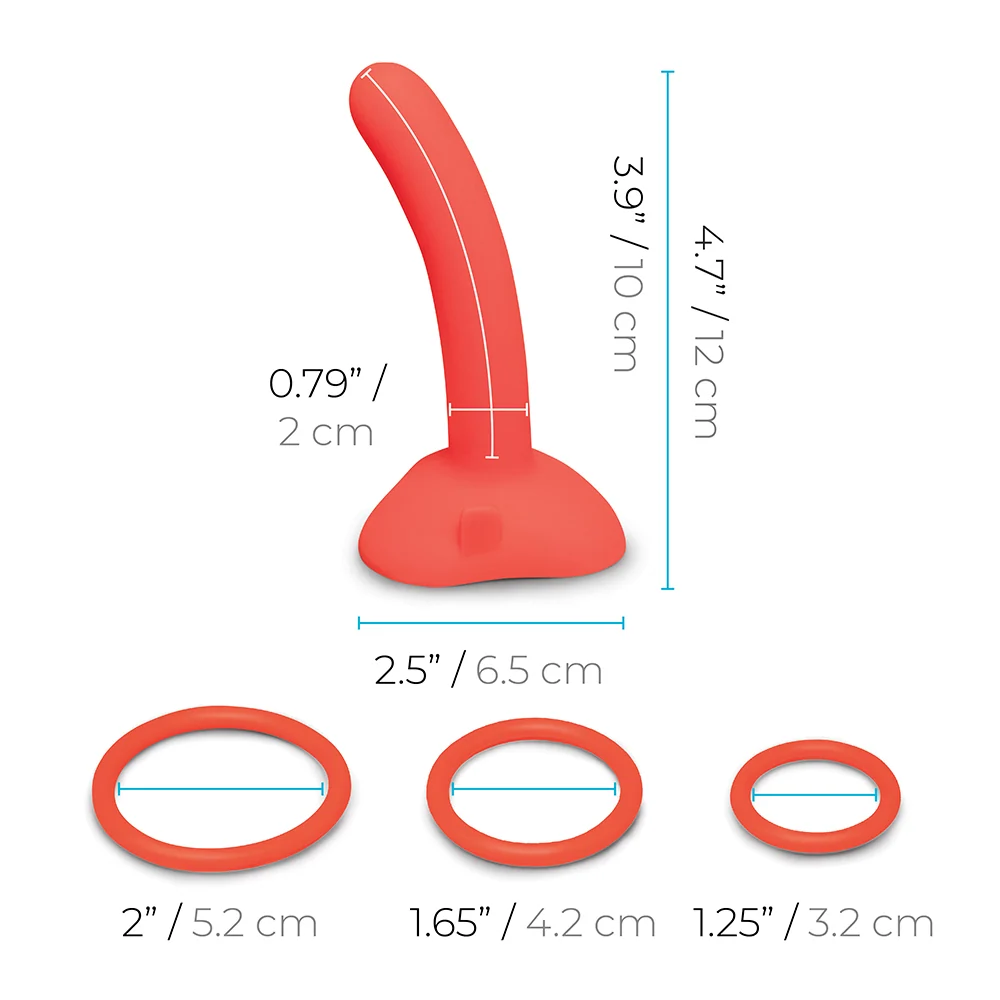 B-Vibe Beginners 穿戴式绑带套装（含 5-Inch 硅胶假阳具）